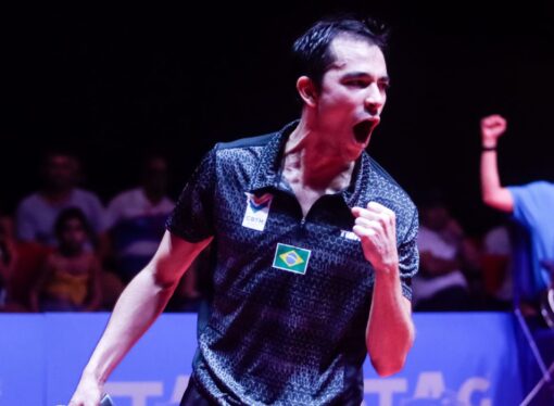 Em Omã, Calderano vira e vence 3º torneio WTT Contender na temporada
