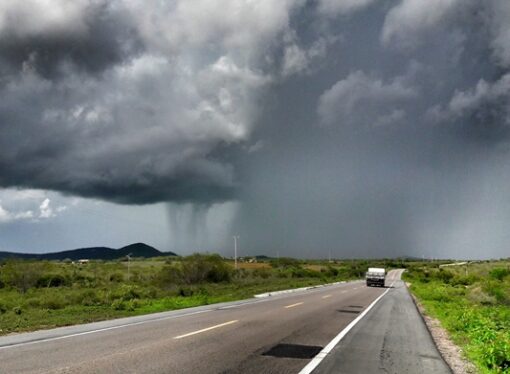 Emparn prevê chuvas até domingo no Rio Grande do Norte
