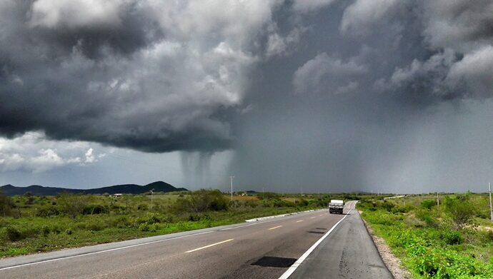 Emparn prevê chuvas até domingo no Rio Grande do Norte